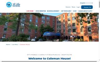 Coleman House: A 2Life Community