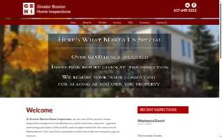 Greater Boston Home Inspections website