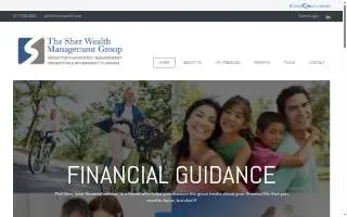 The Sher Wealth Management Group website
