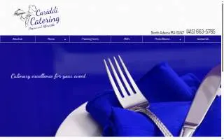 Cariddi Catering website