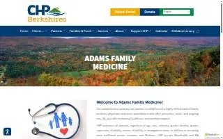 CHP North Adams Family Medical and Dental Center website
