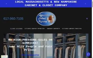 Affordable Cabinet Refacing of North Andover website