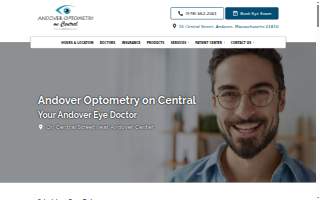 Andover Optometry on Central of North Andover