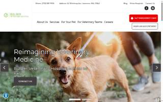 Bulger Veterinary Hospital of North Andover website
