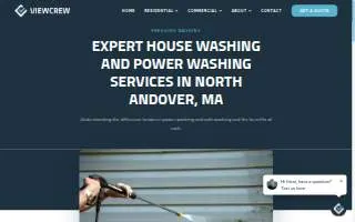 Crew Home Services website