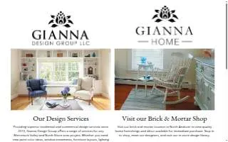 Gianna Design Group of North Andover website