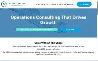 My Virtual COO of North Andover website