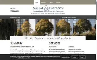 Naffah & Company, PC of North Andover website