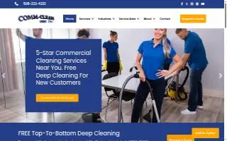 Comm-Clean Inc website