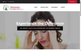 Noonan Acupuncture, LLC. website