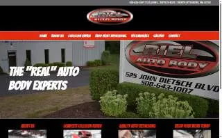 Riel Auto Body LLC website