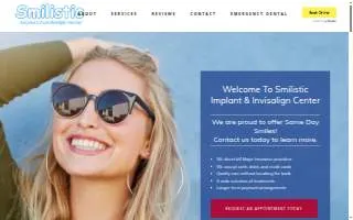 Smilistic Dental Care of North Attleborough website