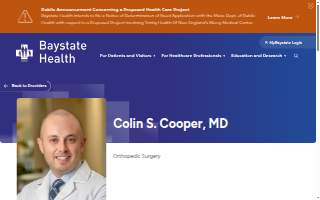 Colin Cooper, MD