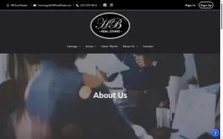 HB Real Estate - Northampton website