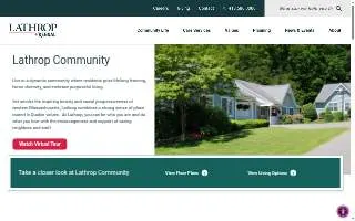 Lathrop Community website