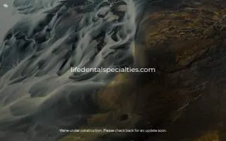 Life Dental Specialties of Northampton website