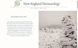New England Dermatology & Laser Center of Northampton website