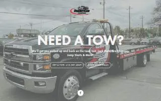TommyCar Towing of Northampton website