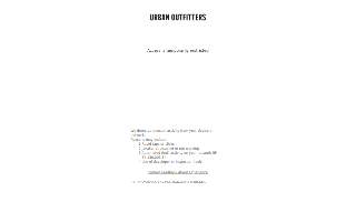 Urban Outfitters of Northampton