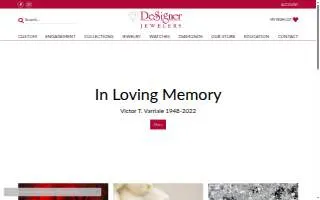 Designer Jewelers of Northborough website