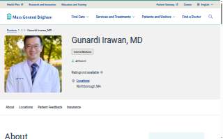 Gunardi Irawan, MD - Charles River Medical Associates