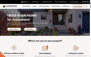 Renewal by Andersen of Boston website