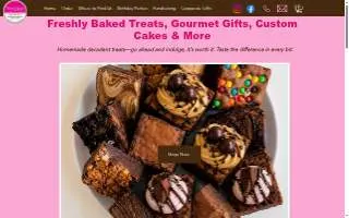 Yummy Mummy Bakery website