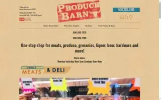 Produce Barn website