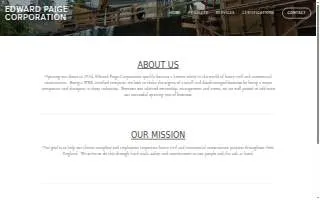Edward Paige Corporation website