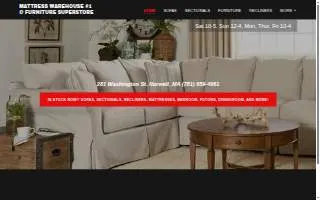 Mattress Warehouse #1 - Furniture And Mattress Superstore - Sectionals, Sofas, Bedroom, and MORE! of Norwell website