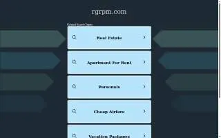 RGR Property Management of Norwell website