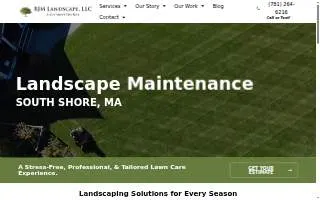 RJM Landscape website