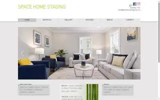 Space Home Staging of Walpole website
