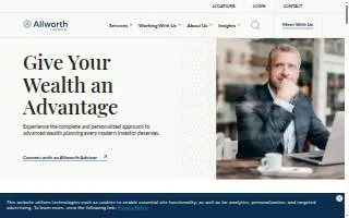 Allworth Financial of Denton website