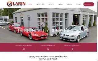 Larin Automotive website
