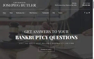 Law Office of Joseph G Butler website