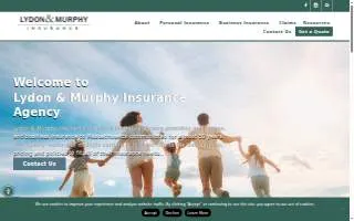 Lydon & Murphy Insurance website