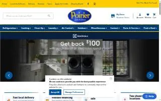 Poirier Sales & Service of Norwood website