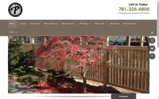 Precision Fence Contractors Inc of Norwood website