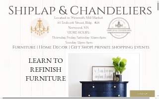 Shiplap & Chandeliers