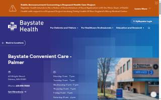Baystate Convenient Care - Palmer