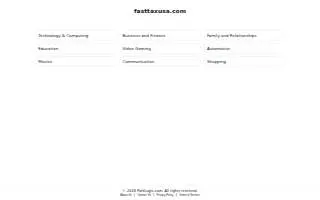 Fast Tax USA website