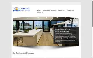 Flying Prince House Cleaning website