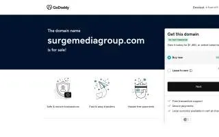Surge Media Group of Palmer website