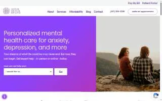 Aster Mental Health website