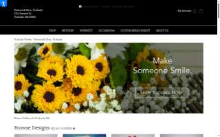 Flowers & More website
