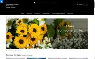 Flowers & More website