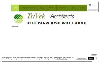 Trivek Architects website