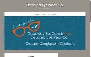 Capeway EyeCare of Pembroke website