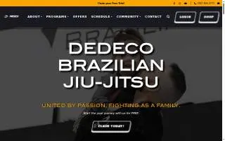 Dedeco Brazilian Jiu-Jitsu website